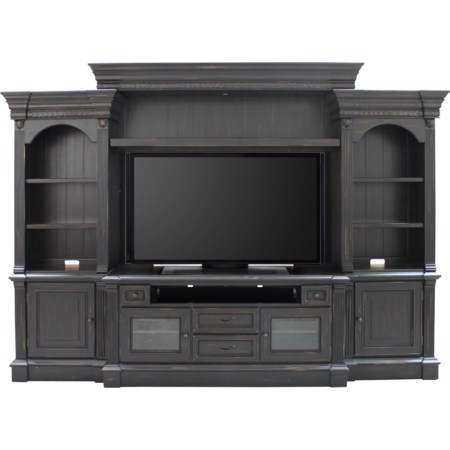4 Piece Entertainment Wall